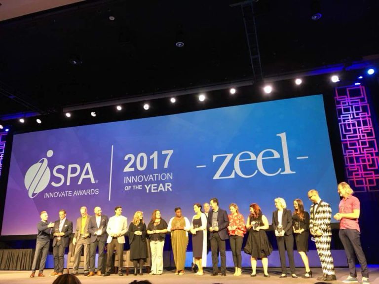 Zeel Spa Wins 2017 Ispa Award For Innovation In Tech Zeel